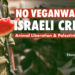 No Veganwashing Israeli Crimes!